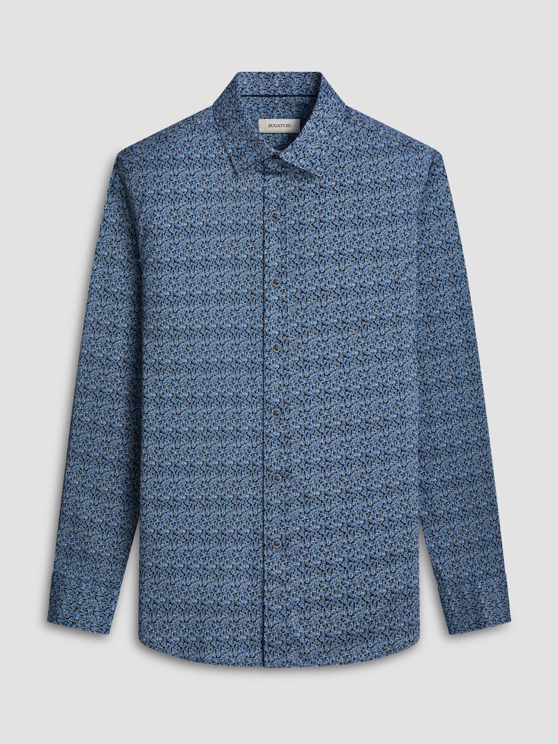 Bugatchi LS Karl Woven Shaped Shiort