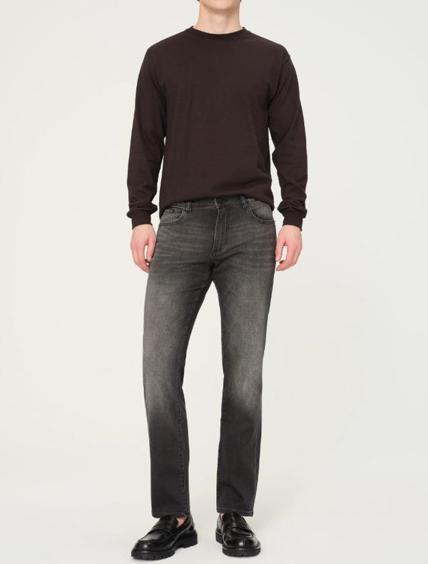 DL1961 Nick Washed Black Knit Denim
