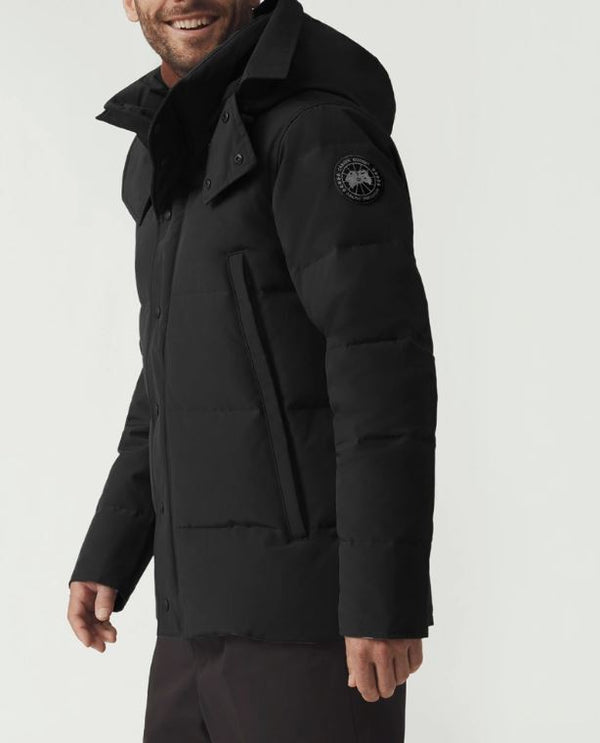 Canada Goose Wyndham Black Disc Parka