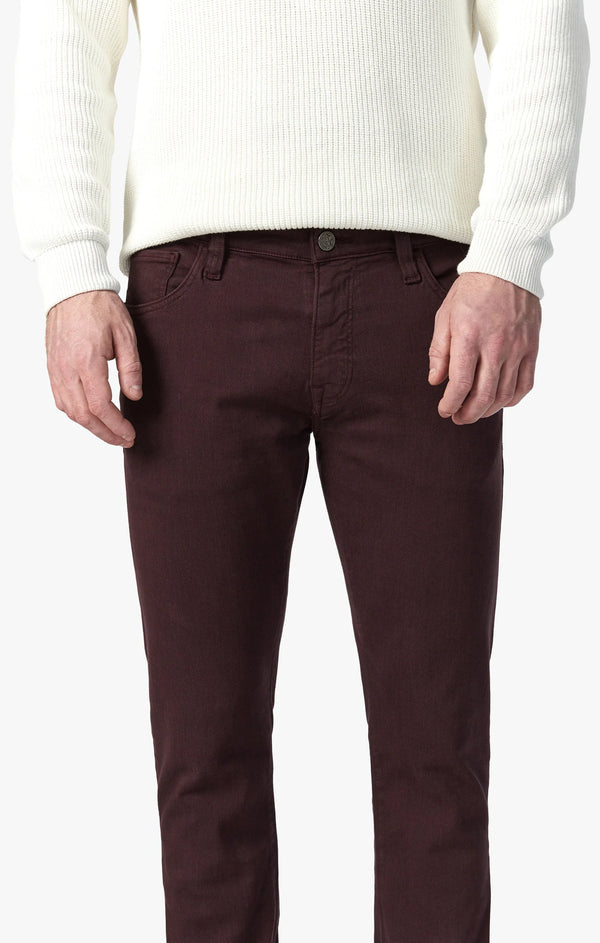34 Heritage Cool Merlot Diagonal Denim