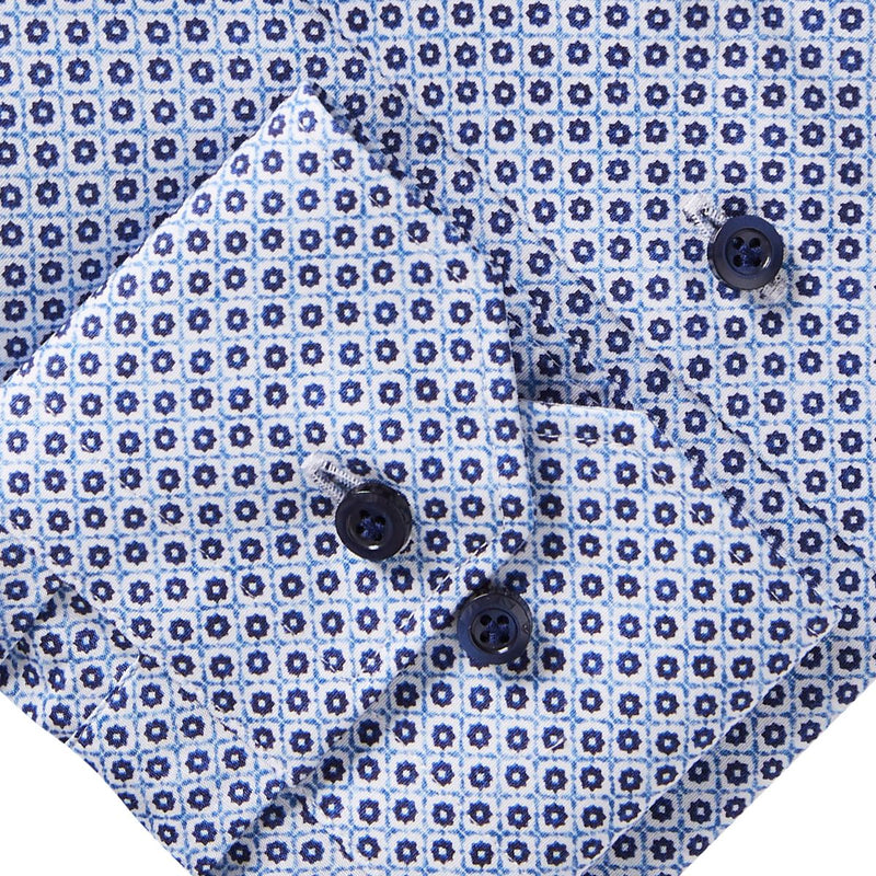 EMANUEL BERG STRETCH POPLIN SPORT LUX SHIRT