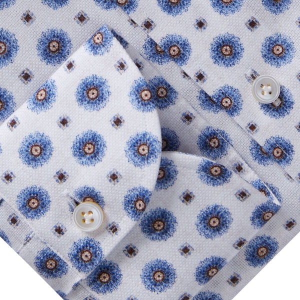 EMANUEL BERG EXTRA FINE DOBBY PREMIUM LUXURY DRESS SHIRT