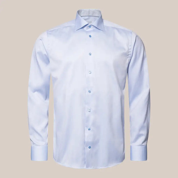 Eton LS Blue Signature Twill Shirt
