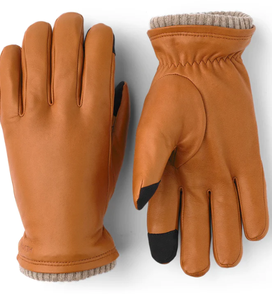 Hestra Lambskin Leather Touch Screen Gloves