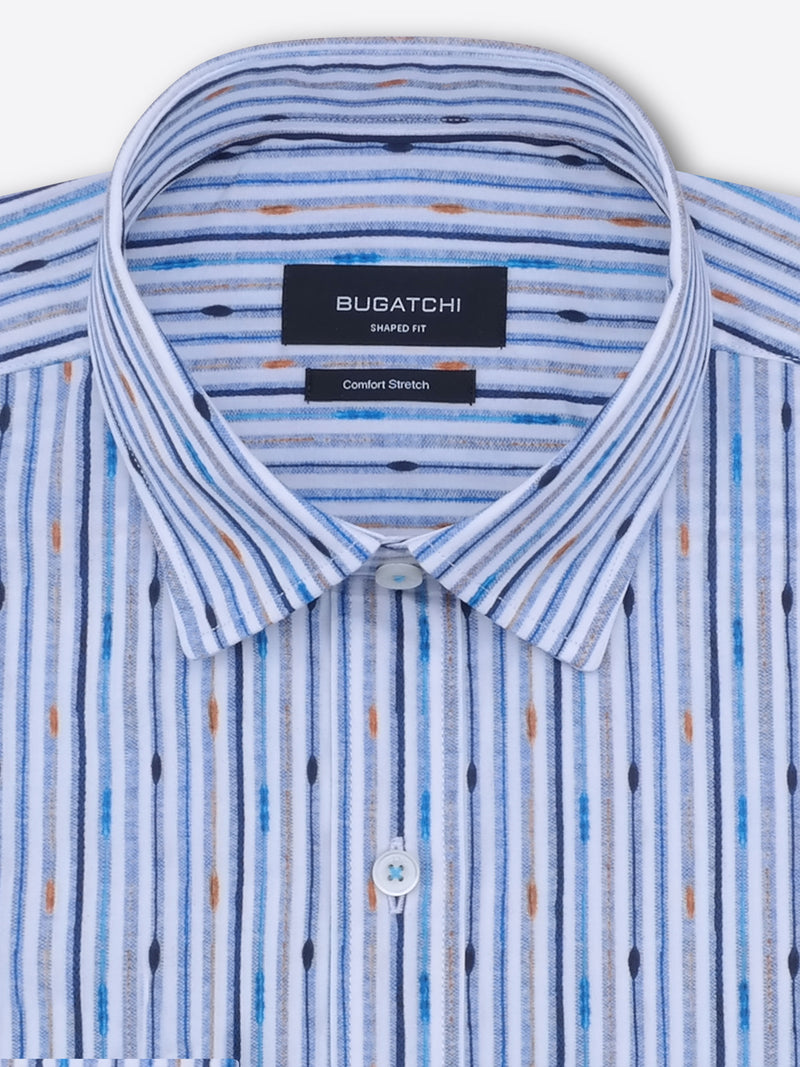 BUGATCHI LS Woven Shaped